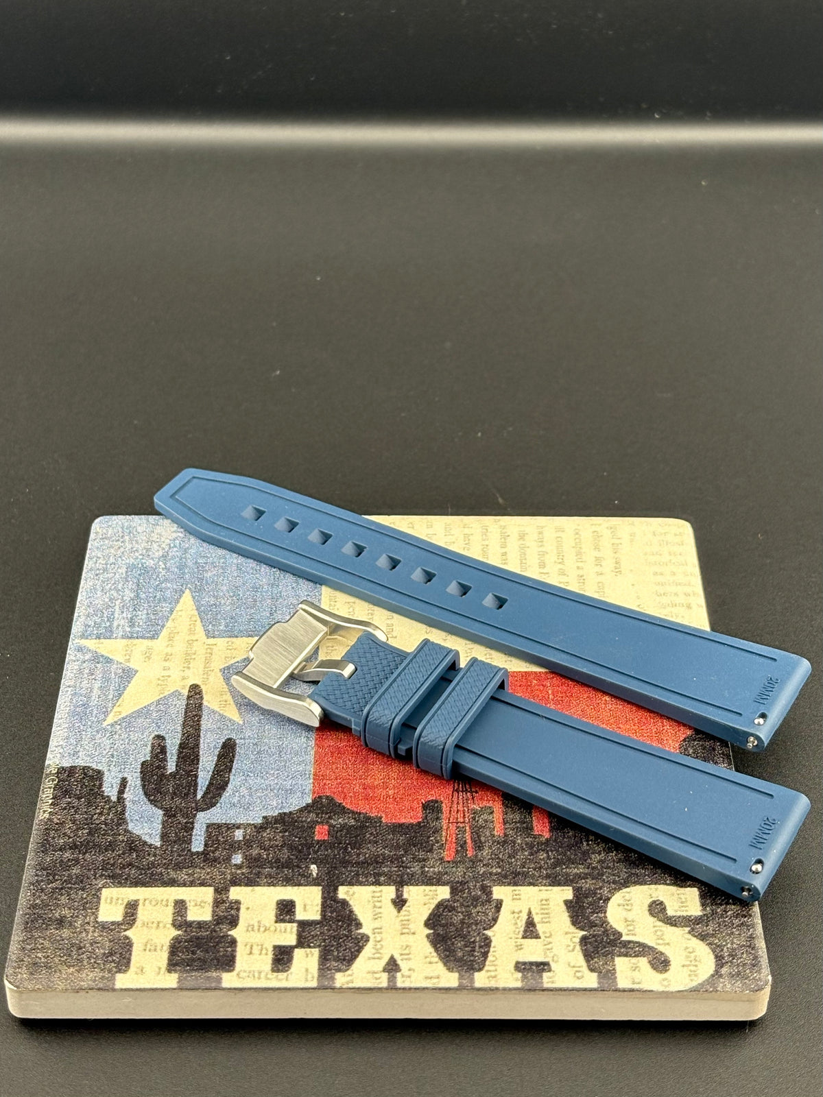Premium Blue 20mm QC FKM Strap
