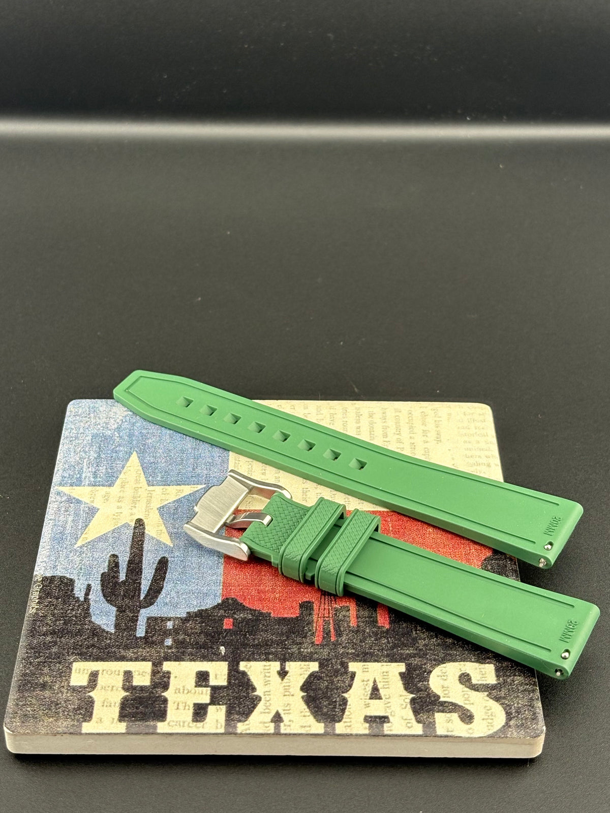 Premium Green 20mm QC FKM Strap