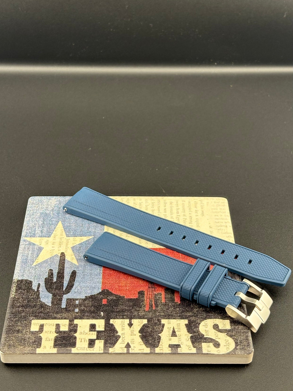 Premium Blue 20mm QC FKM Strap